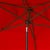 Contemporary Milan 6.5x10 Rectangle Umbrella - Red For Sale - Image 3 of 3