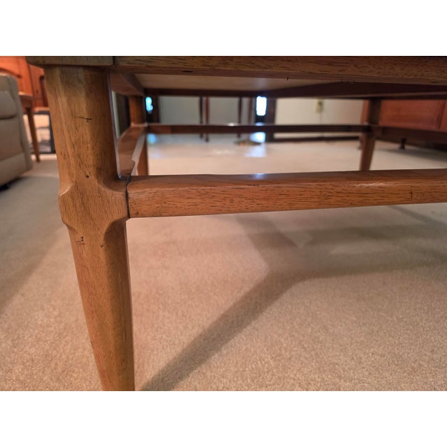 Tomlinson 1960s Sophisticate by Tomlinson Mid-Century Marble Coffee Table For Sale - Image 4 of 13