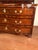Brown 18th Century Baroque Walnut Bureau Cabinet with Figured Veneers For Sale - Image 8 of 11