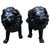 Metal Italian Bronze Medici Lion Statues, 20th Century, Set of 2 For Sale - Image 7 of 7