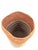 Handwoven Indian Seagrass Basket in Terracotta, Natural & Indigo Accents For Sale In New York - Image 6 of 7