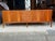 Brown Long Mid-Century Modern Danish Teak Sideboard by Johannes Andersen for Bernhard Pedersen, 1960 For Sale - Image 8 of 8