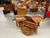 Hand Crafted Folk Art Costa Rican Oxcart Wagon Bar Cart With Intricate Marquetry For Sale - Image 6 of 14