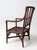 Brown Antique American Wicker Child's Chair For Sale - Image 8 of 12