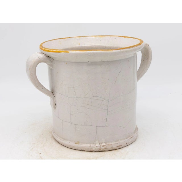 Antique Stoneware Urn, Italy Early 20th C. For Sale - Image 4 of 12