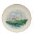 Vintage Japanese Noritake Porcelain Painted Ship Mitsui Line Decorative Plate For Sale - Image 9 of 9