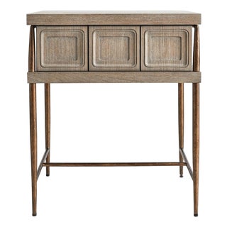 Olivia Carved Drawer Nightstand For Sale