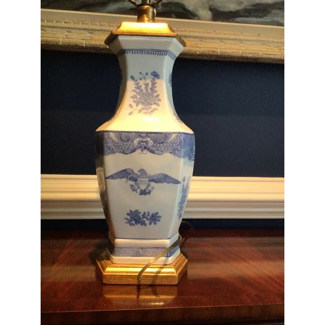 Off-white Paul Hanson Table Lamp, Mid 20th Century For Sale - Image 8 of 11