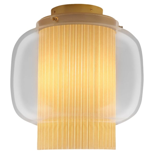 Manila C GR Ceiling Light in Golden Matte by Sebastian Herkner For Sale - Image 6 of 6