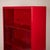 Double-Face Rotating Display Cabinet in Red Lacquer from Arflex, 1980s For Sale - Image 18 of 18
