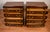1930s Pair English Regency Mahogany Banded Satinwood Chest of Drawers Commodes For Sale - Image 13 of 18