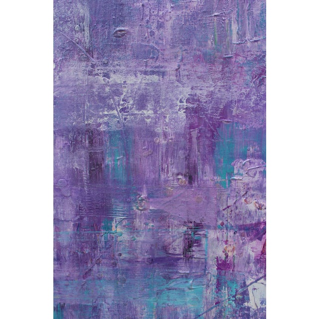 "Skipping Stones" Contemporary Abstract Painting by Lisa Finlayson For Sale - Image 4 of 10