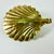 Brass 1960s Vintage Coastal Hollywood Regency Boho Chic Brass Fan Shell Candle Holder Wall Sconce For Sale - Image 8 of 10