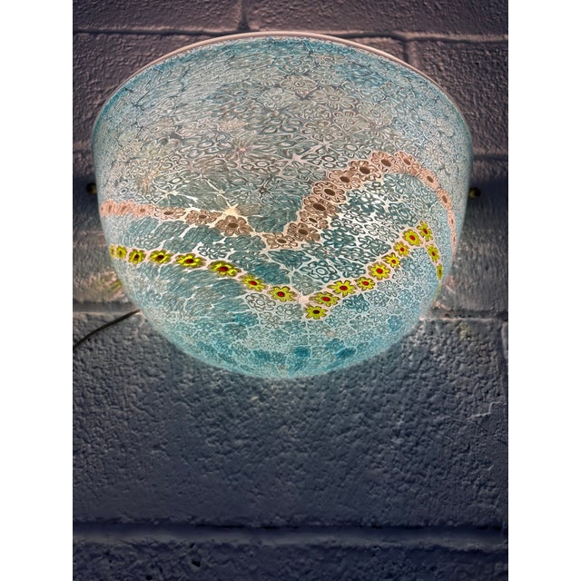 Metal Model Kalikantus Murano Glass Wall Lamp from La Murrina, Italy, 1980s For Sale - Image 7 of 10