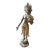 Large Brass Shiva Statue 30” Hindu Deity Sculpture For Sale