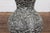Prem Collection Artisan Made Black & White Vase with Dripping Décor For Sale In New York - Image 6 of 12