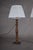 Vintage French Country Turned Wood Table Lamps, 1950s, Set of 2 For Sale - Image 4 of 11