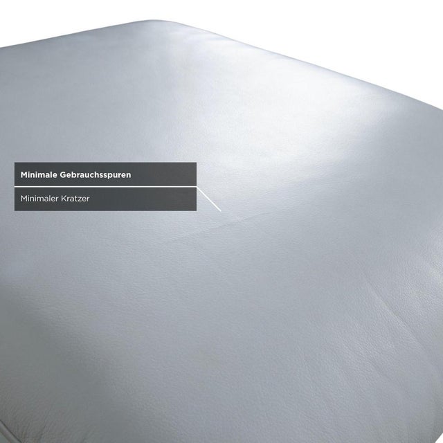 Leather Stool from Koinor For Sale - Image 4 of 11