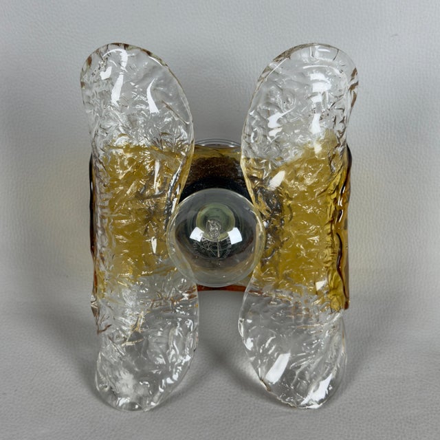 Murano Glass Wall Lamp from Mazzega, 1970s For Sale - Image 13 of 13