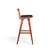 Wood Rosengren Hansen for Brande Møbelfabrik Mid Century Teak Barstools - Set of 4 For Sale - Image 7 of 11