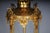 French Fire Bronze & Brass Lantern Hanging Light For Sale - Image 4 of 17