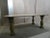 Modern Vintage Modern Weathered Oak Table For Sale - Image 3 of 5