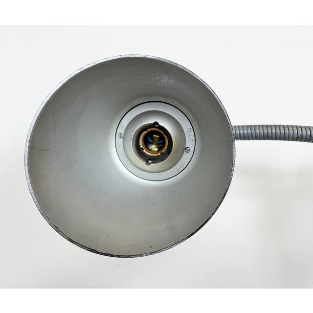 Brown Industrial Scissor Wall Lamp from Elektroinstala, 1960s For Sale - Image 8 of 18