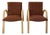 Bow Wood Armchairs from Steiner, 1950s, Set of 2 For Sale