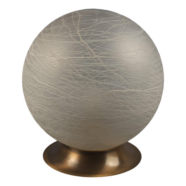 Murano Glass Boccia Table Lamp from Venini, 1970s For Sale