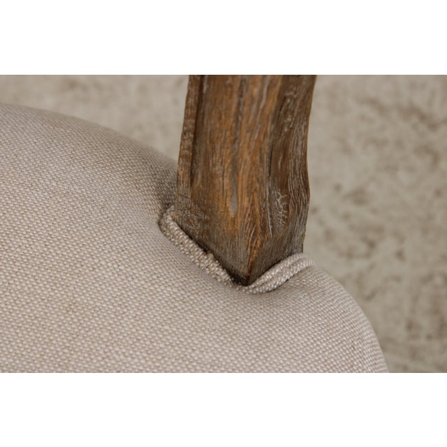Set of 8 Restoration Hardware Oak Dining Chairs For Sale - Image 13 of 18