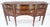 Broyhill Broyhyll Bow Front Crotch Mahogany Banded Top Sideboard Buffet Console For Sale - Image 4 of 10