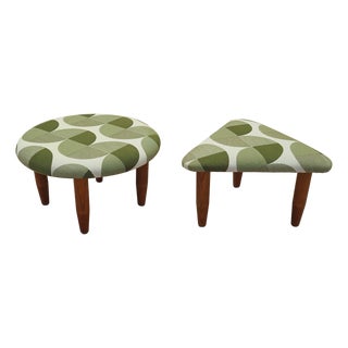 Danish Ottomans, Denmark, 1990s, Set of 2 For Sale