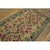1930s 1930s Ivory Green Tree of Life Folk Art American Hooked Hallway Runner Rug For Sale - Image 5 of 9