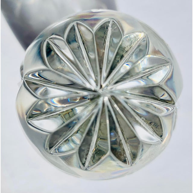 Hand Cut Lead Crystal Dove Easter Egg Paperweight From Poland For Sale In San Antonio - Image 6 of 7