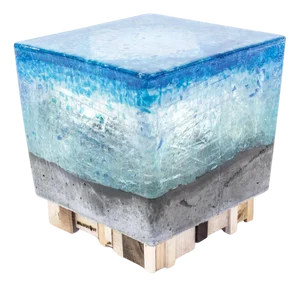 Ocean Murano Waste Side Table by Hillsideout