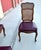 Wood French Provincial Cane Back Dining Chairs W/Leather Seats Set of 4 For Sale - Image 7 of 12