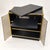 Vintage Black and Gold TV Cabinet in the style of Roche Bobois, 1970s For Sale - Image 3 of 5