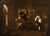 Roman Artist after Caravaggio, Company of Musicians, 1650, Oil on Canvas For Sale - Image 15 of 15
