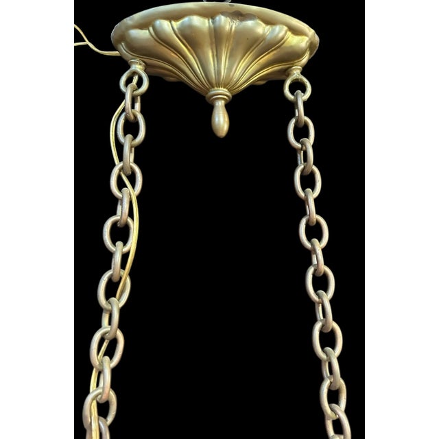 1910s 1910s Two Light Sheffield Chandelier For Sale - Image 5 of 7