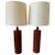 Mid-Century Teak Table Lamps - a Pair For Sale In Washington DC - Image 6 of 6