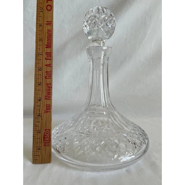 Mid 20th Century Mid 20th Century Waterford Lismore Ships Decanter For Sale - Image 5 of 7