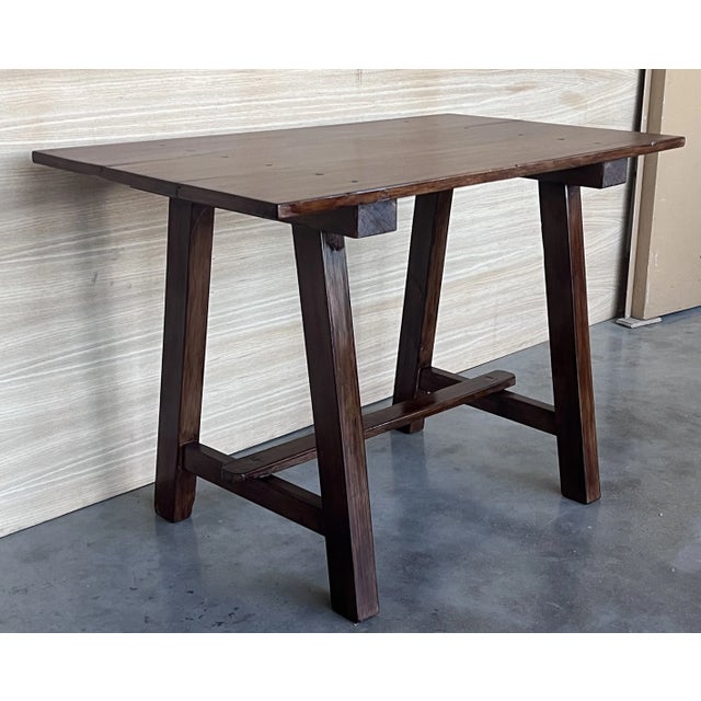 Spanish Baroque Side Table, 1890 For Sale - Image 3 of 11