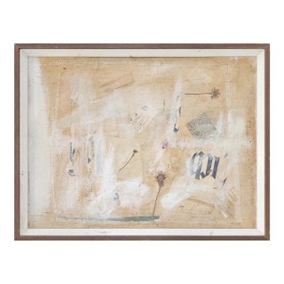 Mid-Century Modern Mixed Media- #2 by Sabra For Sale