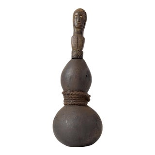 Early 20th Century Nyamwezi Diviner's Medicine Gourd Tanzania For Sale
