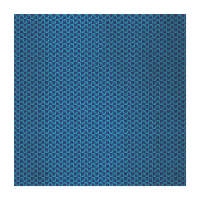 Geometric 3 Fabric Wall Covering by Chiara Mennini for Midsummer-Milano For Sale