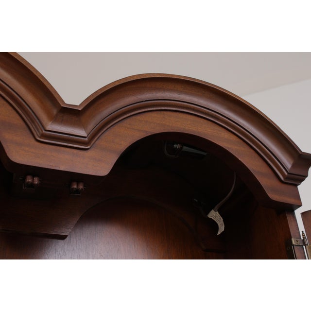 Brown Hickory Chair Co George III Secretary Desk For Sale - Image 8 of 18