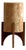 Comet No. 0216 Hand-Carved Alabaster Table Lamp by Material Lights For Sale