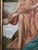 Late 19th Century Antique French Oil on Panel Painting After François-Alfred Delobbe “Le Goûter Après Le Bain” in Ornate Gilt Frame For Sale - Image 5 of 8