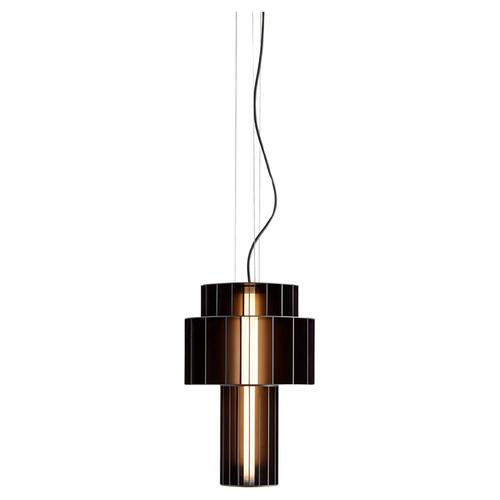 Babel T Pe Black Suspended Lamp by Stephen Burks for Parachilna For Sale - Image 10 of 10