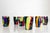 Mondrian Drinking Glasses by Nicola Moretti, 2000s, Set of 6 For Sale - Image 4 of 18